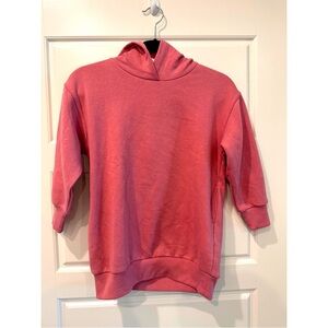 NWT Gap Girl’s pink sparkly hoodie dress size S